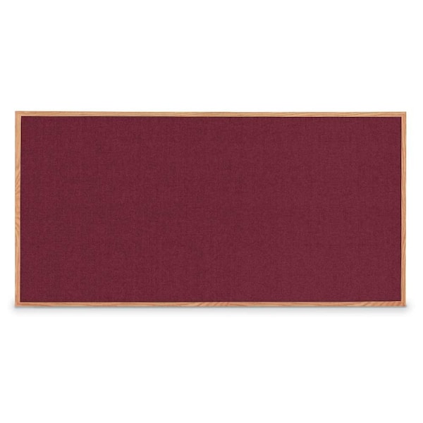 United Visual Products Combo Board, 72"x48", Bronze Frame/White Porcelain & Forbo UVDECORK7248BZ-WHTPORC-FORBO - main
